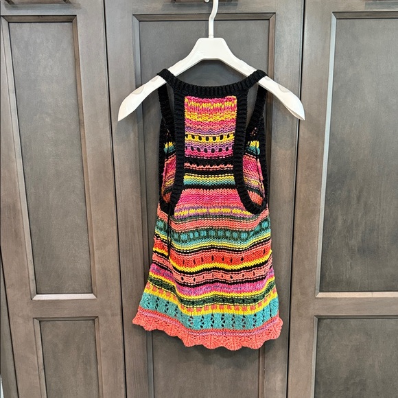 Colorful Knit Tank Top - Picture 3 of 3